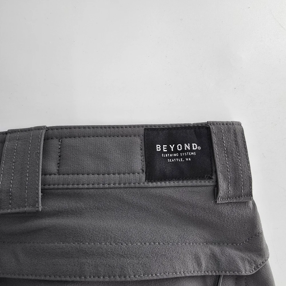 Beyond Clothing Men's Testa Softshell Pants grey 32 regular
